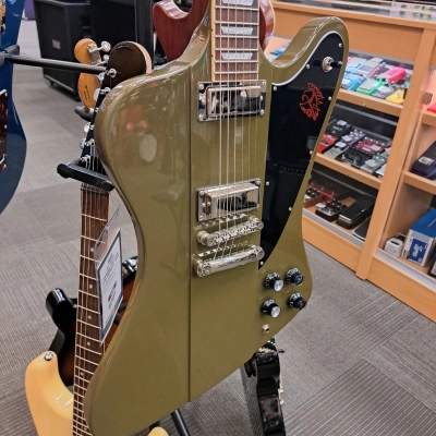 Epiphone Firebird Olive Drab 2